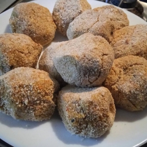 Polpette vegetariane in friggitrice ad aria