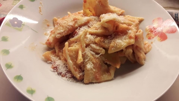 Maltagliati al sugo