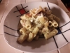 Tortiglioni alla crema di melanzane con prosciutto cotto