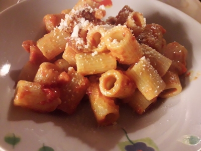 Mezze maniche alla zozzona