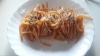 Spaghetti alla chitarra, nduja,tonno, capperi e pecorino