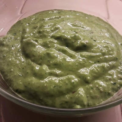 Pesto rucola e mandorle