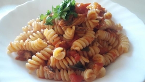 Fusilli allo sgombro