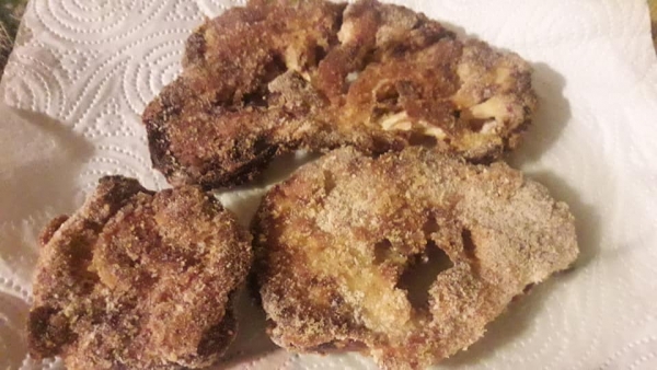 Cotolette di cavolfiore panate al forno