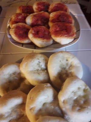 Pizzette al forno