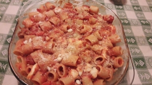 Mezze maniche al forno