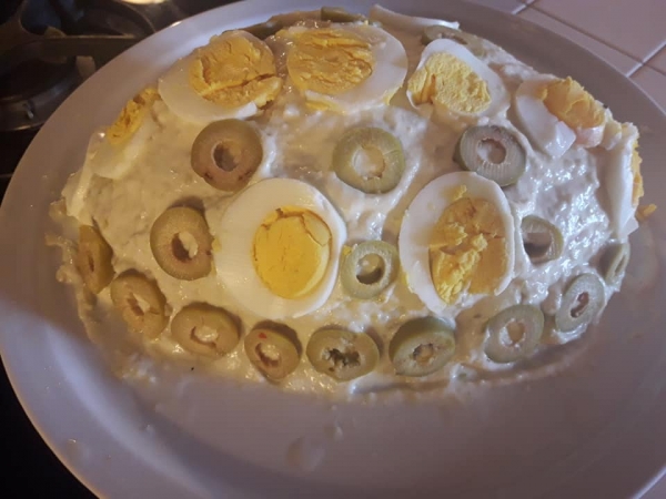 Insalata di riso alle olive