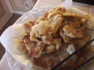 Pollo panato senza uova
