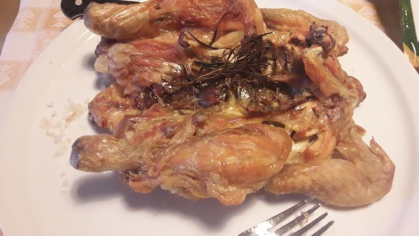 Pollo al sale