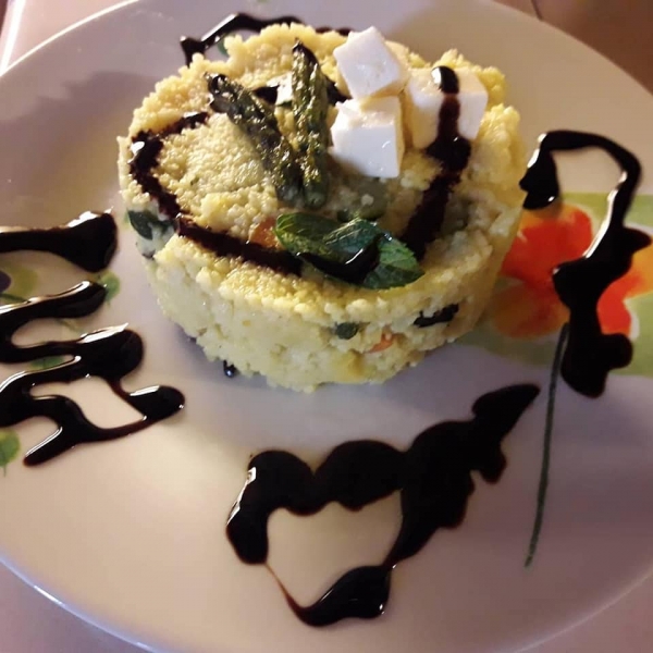 Tortino Cous Cous alle zucchine