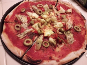 Pizza bizzarra - romana bassa e croccante